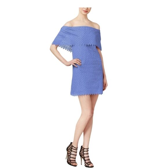 Kensie off shoulder eyelet dress size Medium - Picture 1 of 7